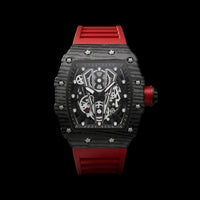 Noir - Bracelet Rouge