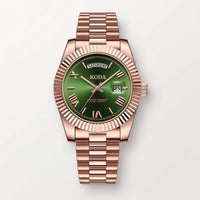 Rose Gold Green
