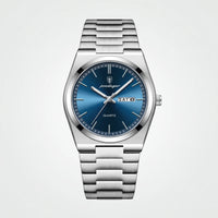 Silvery blue